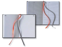 4" x 5 7/10" Numbered Blank Journal